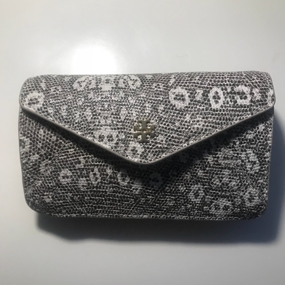 RARE Tory Burch Snakeskin Mini Crossbody Bag - Picture 6 of 8